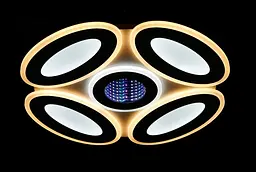 Люстра стельова LED Splendid Ray L78537/4+1, 200W, білий, сучасний стиль з пультом - мініатюра 6