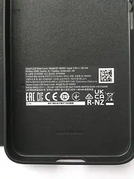 Оригінальний чохол-книжка Smart LED Wallet View Cover для Samsung Galaxy S22 Чорний (EF-NS901PBEGRU) - мініатюра 7