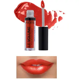 Блиск для губ Note Cosmetique Le Volume Plump & Care Lipgloss відтінок 05 (No Fear Red) 2.2 мл - мініатюра 3
