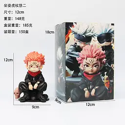 Фігурка Магічна битва Сукуна Jujutsu Kaisen Sukuna 12 см Китай CF JK S 12 - мініатюра 7