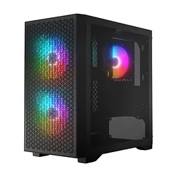Корпус для ПК Logic concept DART PRO MINI ARGB BLACK (AM-DART-PRO-ARGB-10) - мініатюра 2