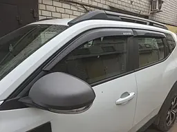 Дефлектори вікон ветровики для Renault Duster 2024- (Voron Glass) VR12324 - мініатюра 3