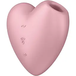 Вакуумний стимулятор Satisfyer Cutie Heart Light Red (SO6286) [106745]