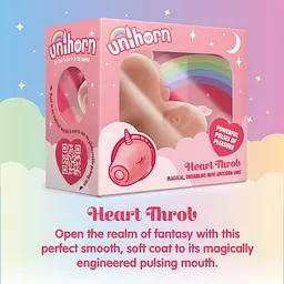 Вібратор з пульсацією Unihorn - Heart Throb - мініатюра 6