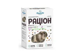 Корм для гризунів ПРИРОДА 1,5кг "Раціон" для середніх гризунів