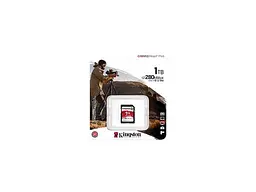 Карта пам'яті Kingston Canvas React Plus SDXC Class 10 UHS-II U3 1 TB (SDR2V6/1TB) - мініатюра 3