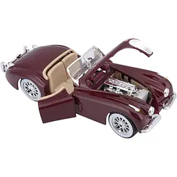 Автомодель Bburago Jaguar XK 120 1951 1:24 Cherry (18-22018) [119068] - мініатюра 5