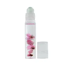 Дитяча олійка-блиск для губ Aqua Fleur Lukky T22004 з рожевими квітами