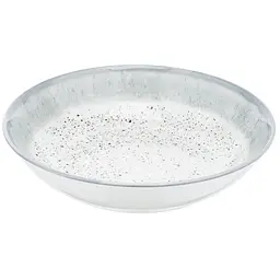 Тарілка Ardesto Siena, 20см, порцеляна, біло-сірий (AR2920SW) - мініатюра 5