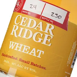 Віскі Cedar Ridge Wheat 40% 0.7 л - мініатюра 5