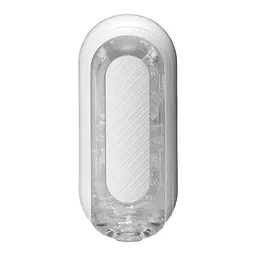 Мастурбатор Tenga Flip Zero Gravity розкладний, 18х5 см (білий)