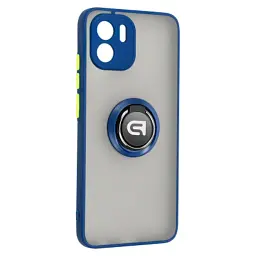Чохол до мобільного телефона Armorstandart Frosted Matte Ring Xiaomi Redmi A2 Navy Blue (ARM68376)