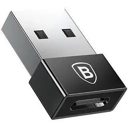 Перехідник адаптер Baseus USB тато - Type-C мама Exquisite (CATJQ-A01) - мініатюра 1