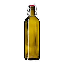Пляшка для олії Mazhura Maraska з бугельним корком 0.75 л зелена (mz727755)