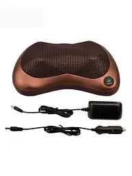 Роликова масажна подушка Massage Pillow Масажер для спини та шиї та інфрачервоним прогріванням - мініатюра 3