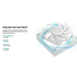 Вентилятор Deepcool FD12 WH (R-FD12-WHNPN1-G) - мініатюра 8