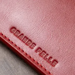 Жіноче шкіряне портмоне Grande Pelle 19.5х10.5х1 см acs0018772 - мініатюра 8
