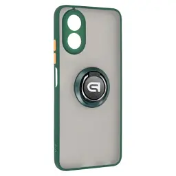Чохол до мобільного телефона Armorstandart Frosted Matte Ring OPPO A18 4G / A38 4G Dark Green (ARM72700)