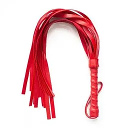 Флогер Toyz4lovers Frusta a frange Squash Whip, 45 см (червоний)