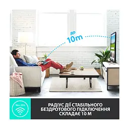 Клавіатура Logitech K400 Plus Touch Wireless UA Black (920-007145) - мініатюра 3
