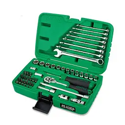 Набір інструменту TOPTUL 1/4" + ключі 49 од. GCAI4901 - мініатюра 2