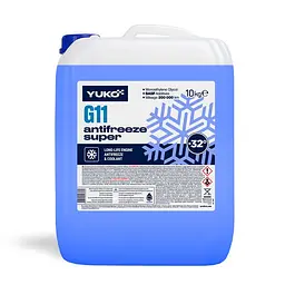 Антифриз YUKO -32°C Super G11 синій 10л 4823110406182