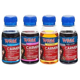 Чорнило WWM CANON UNIVERSAL CARMEN В/C/M/Y SET (CARMEN.SET-2/ CARMEN/SET.4-2)