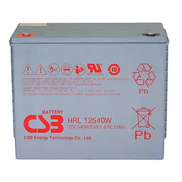 Акумулятор CSB HRL12540W, 12V 130Ah