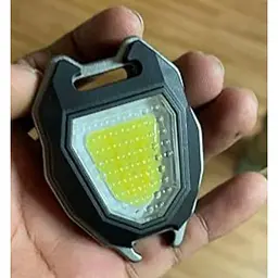 Світлодіодний кишеньковий ліхтарик-брелок запальничка 7в1 USB зарядка магніт - мініатюра 8