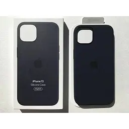 Оригінальний силіконовий чохол Apple Silicone Case MagSafe для iPhone 13 Midnight MM2A3ZM/A - мініатюра 3