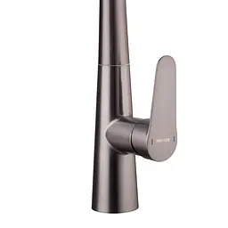 Змішувач для кухні з висувним виливом Mixxus Premium Warta 014 graphite MI6957 Графіт - мініатюра 8