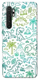 TPU чохол Demsky Dino pattern для Xiaomi Mi Note 10 Lite