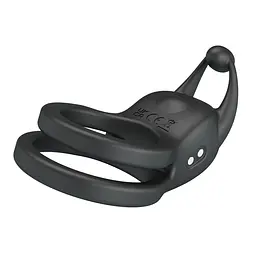 Эрекционное кольцо Pretty Love Goodwin Vibrating Double Penis Ring BI-210222 103652 - миниатюра 8