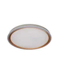 Світильник стельовий Italux PLF-63728-3K4K6K-GD-WH-SL Rende LED 1x47W 3000K/4000K/6000K 6500Lm IP44 золотий - мініатюра 3
