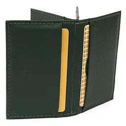 Візитниця-книга ST Leather 19215 зелена - мініатюра 10