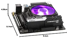Система охолодження для комп’ютерного процесора Cooler Master MasterAir G200P G2PN-126PC-R1 RGB/Black/Silver - мініатюра 2