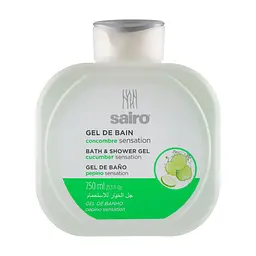 Гель для душу Sairo Bath And Shower Gel Огірок 750 мл (8414227058171)