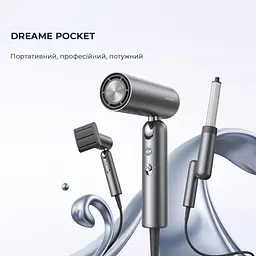 Фен Dreame Pocket AHD51 сірий - мініатюра 2