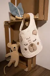Дитячий нагрудник Irya - Teddy krem кремовий - мініатюра 2