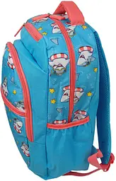 Рюкзак шкільний Riciclo Schulrucksack 19 л 41x30x13 см поліестер блакитний (акули) - мініатюра 5