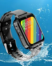 Дитячий смарт-годинник Lemfo T27 з GPS-трекером камерою голосовим і текстовим чатом ОС Android - мініатюра 9