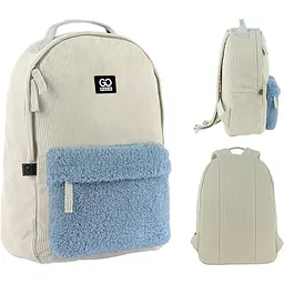 Рюкзак GoPack Education Teens 147 бежевий (GO25-147M-1) - мініатюра 2