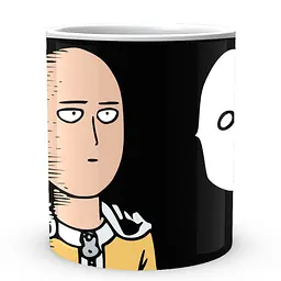 Кухоль GeekLand Ванпанчмен One Punch Man Сайтама OPM 02.30 330 мл білий - мініатюра 2