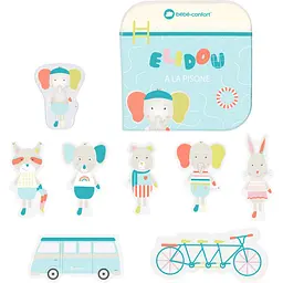 Набір іграшок для купання Bebe Confort Elidou Elephant 8 шт. - мініатюра 2