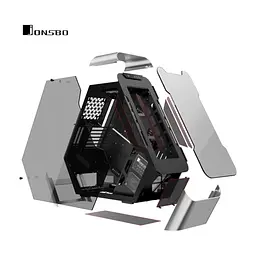 Корпус для ПК JONSBO TR03-G Silver (TR03-G Silver) - мініатюра 8
