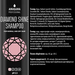 Набір 4YOU "Діамантовий блиск" для всіх типів волосся ANAGANA 4х250 мл - мініатюра 5