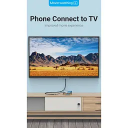 Перехідник Vention USB-C to HDMI Grey (TDEHB) [170485] - мініатюра 3