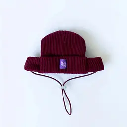 Шапка для собак Hat-Dog бордо (XXL) - мініатюра 3