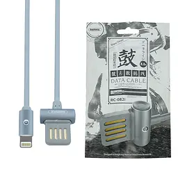 Кабель REMAX Waist Drum USB to iP сірий