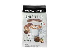 Печиво Кантучіні Piacelli Amarettini Cocoa 200 г